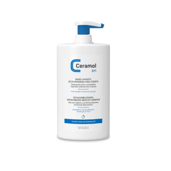 Ceramol - 311 Schaumbildende Waschbasis Gesicht & Körper - 400ml