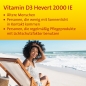 Preview: Hevert - Vitamin D3 Hevert 2000 IE - Tabletten