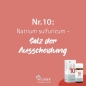 Preview: Pflüger - Schüssler Salz Nr. 10 - Natrium sulfuricum D6 - Pulver
