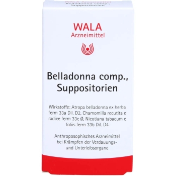 Wala - Belladonna comp. - Suppositorien - 10x2g Zäpfchen