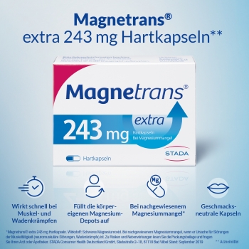 Magnetrans Extra - 243 mg Hartkapseln