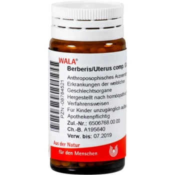 Wala - Berberis/Uterus comp. Globuli velati - 20g
