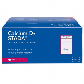 Calcium D3 STADA® 600 mg/400 I.E. - 120 Kautabletten