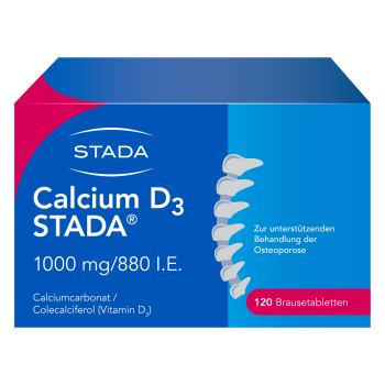 Calcium D3 STADA® 1000 mg/880 I.E. - 120 Brausetabletten