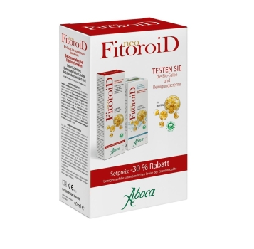 Aboca - NeoFitoroid Bio Salbe + Reinigungscreme Kombipackung - 40ml + 100ml