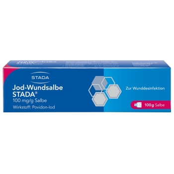 Jod-Wundsalbe STADA 100mg/g Salbe - 100g