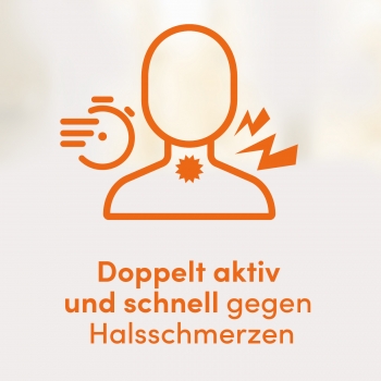 Lemocin gegen Halsschmerzen - Orange - Lutschtabletten