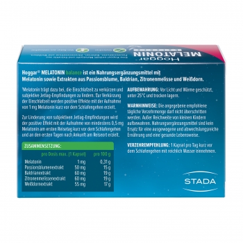 Hoggar® Melatonin Balance - 30 Kapseln