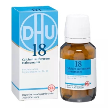 DHU - Schüssler Salz Nr. 18 - Calcium sulfuratum hahnemanni D12 - Tablette