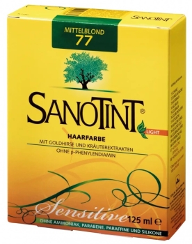 Sanotint Sensitive 77 Mittelblond