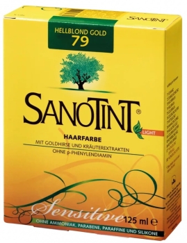 Sanotint Sensitive 79 Hellblond Gold