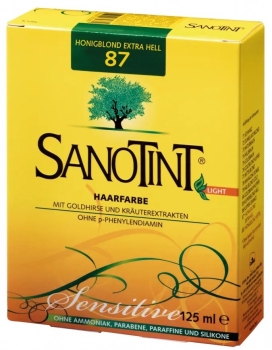 Sanotint Sensitive 87 Honigblond Extra Hell