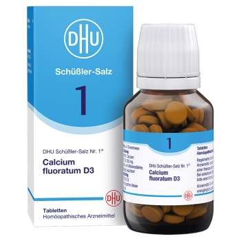 DHU - Schüssler Salz Nr. 1 - Calcium fluoratum D3 Tablette - 200St.
