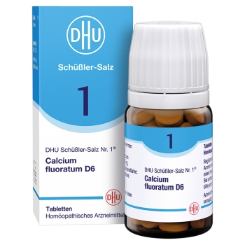 DHU - Schüssler Salz Nr. 1 - Calcium fluoratum D6 Tablette