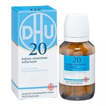 DHU - Schüssler Salz Nr. 20 - Kalium aluminium sulfuricum D6 - Tablette