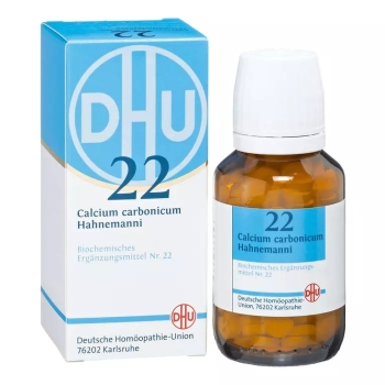 DHU - Schüssler Salz Nr. 22 - Calcium carbonicum hahnemanni  D6 - Tablette