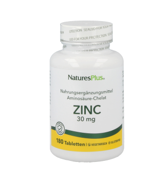 Natures Plus - Zink 30mg - 180 Tabletten