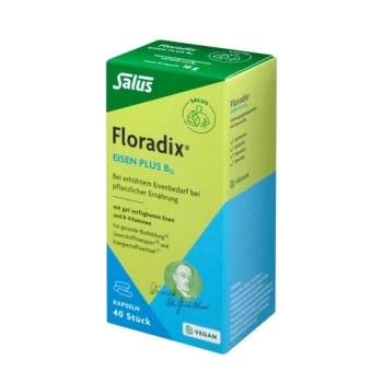 Floradix® Eisen plus B12 vegan - 40 Kapseln