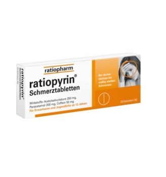 Ratiopyrin Schmerztabletten - 20St.