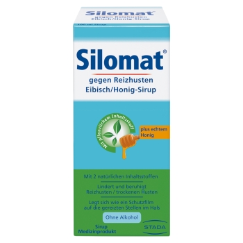 Silomat gegen Reizhusten Eibisch/Honig Sirup - 100ml