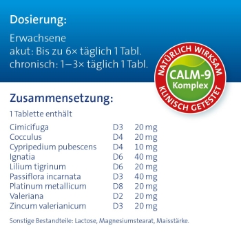 Hevert - Calmvalera Tabletten