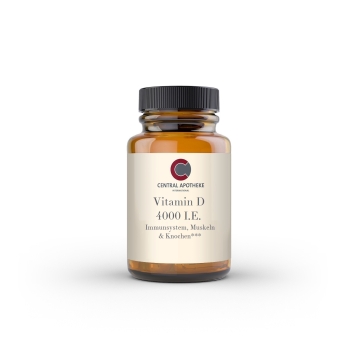 Central - Vitamin D - 4000 I.E. - 30 Kapseln