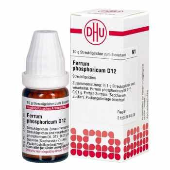 DHU Ferrum phosphoricum D12 Globuli 10g