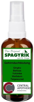 Spagyrik - Gehirndurchblutung Spray 50ml