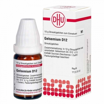 DHU Gelsemium D12 Globuli 10g
