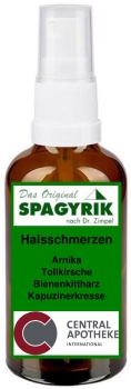 Spagyrik - Halsschmerz Spray