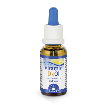 Dr. Jacob's - Vitamin D3 Öl - 20ml