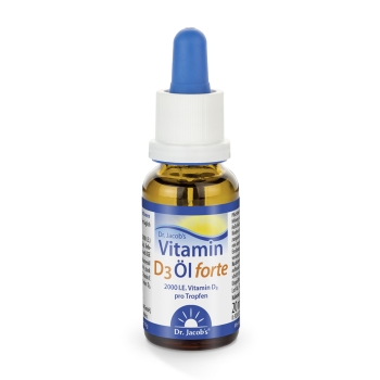 Dr. Jacob's - Vitamin D3 Öl forte - 20ml