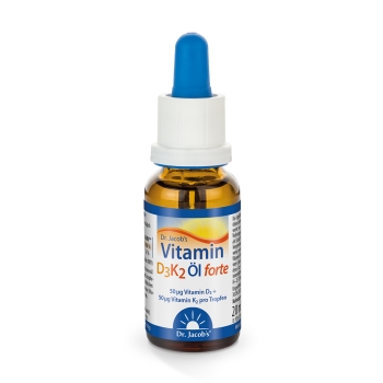 Dr. Jacob's - Vitamin D3 K2 Öl forte - 20ml