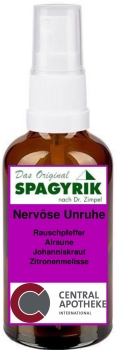 Spagyrik - Nervöse Unruhe Spray 50ml