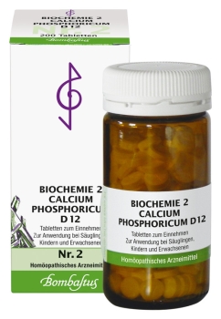 Bombastus - Schüssler Salz Nr. 2 - Calcium phosphoricum D12 - Tabletten