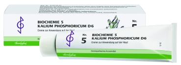 Bombastus - Schüssler Salz Nr. 5 - Kalium phosphoricum D6 - Creme - 100ml