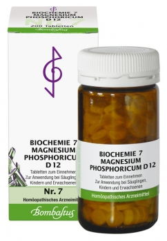 Bombastus - Schüssler Salz Nr. 7 - Magnesium phosphoricum D12 - Tabletten