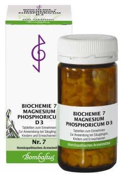 Bombastus - Schüssler Salz Nr. 7 - Magnesium phosphoricum D3 - Tabletten