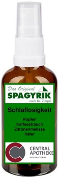 Spagyrik - Schlaflosigkeit Spray 50ml
