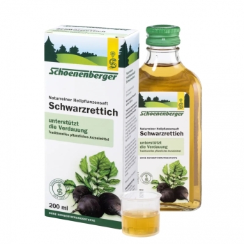 Schwarzrettichsaft Schönenberger 200ml