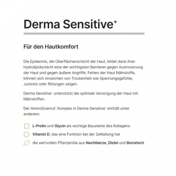 NHCO - Derma Sensitive Plus - Aminoscience - 42 Kapseln