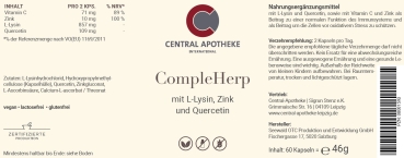 Central - CompleHerp - 60 Kapseln