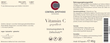 Central - Vitamin C gepuffert - 60 Kapseln