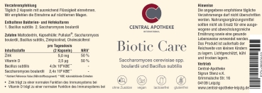 Central - Biotic Care - 60 Kapseln