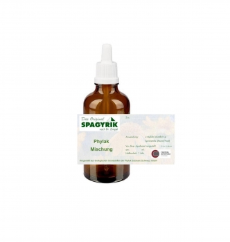 Phylak Spagyrik - Mischung PS 651.0 - Leberschutz (polyvalent, diverse Vergiftungen, diverse schulmedizinische Behandlungen) - 50ml