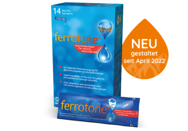 Ferrotone Eisen 14x20ml Beutel