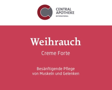 Central - Weihrauchcreme Forte - 50ml