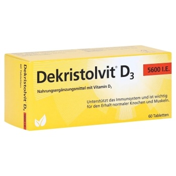 Dekristolvit - D3 5600 I.E. - 60 Tabletten