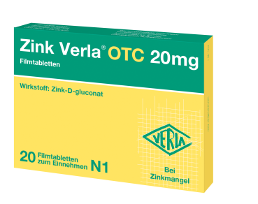 Verla - Zink Verla® OTC 20 mg