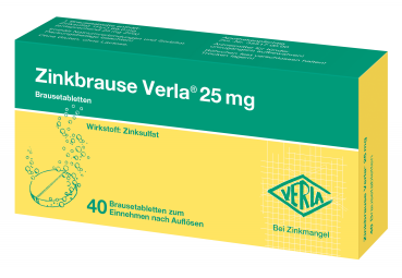 Verla - Zink Verla Brause® 25 mg